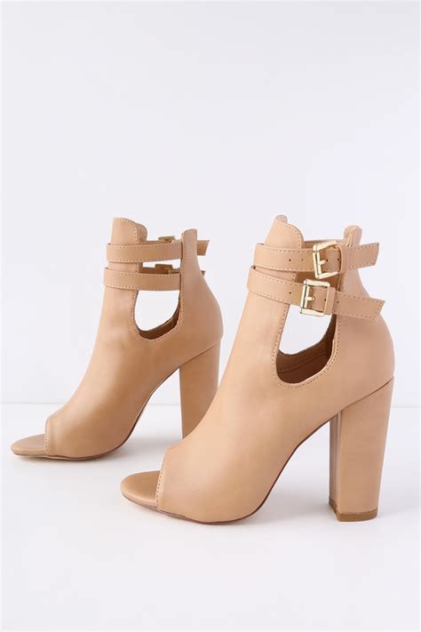 target nude shoes|Nude Booties